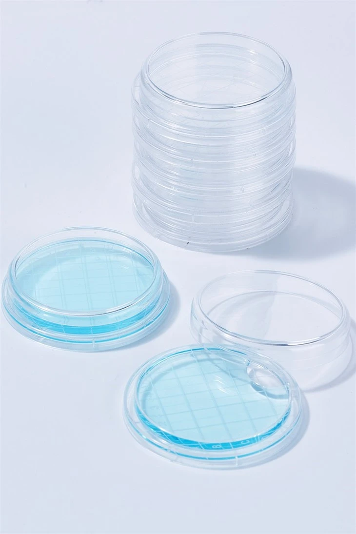 BKMAM RODAC Plates With Curved Bottom