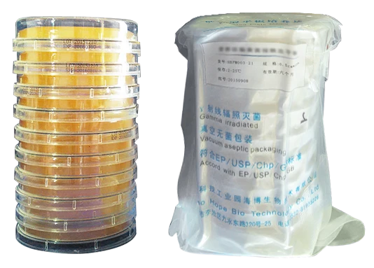 BKMAM RODAC Plates With Curved Bottom
