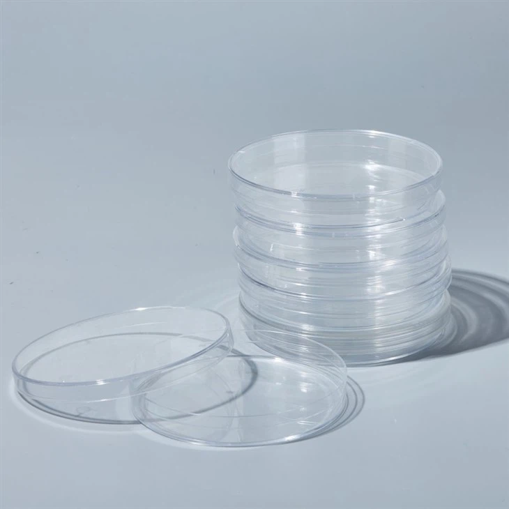 Different Size Lab Plastic Ps 90mm Round Sterile Tissue Culture Petri Dish
